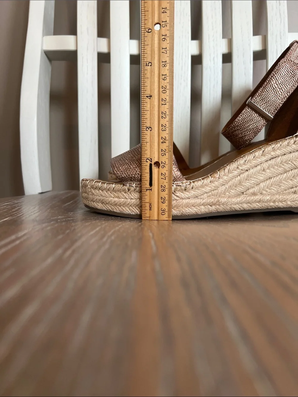Franco Sarto shimmery copper